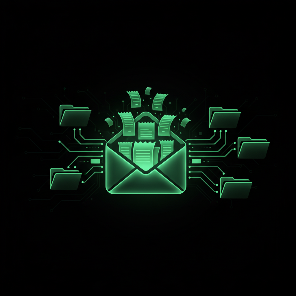 AI agent automatically pulling receipts from Gmail