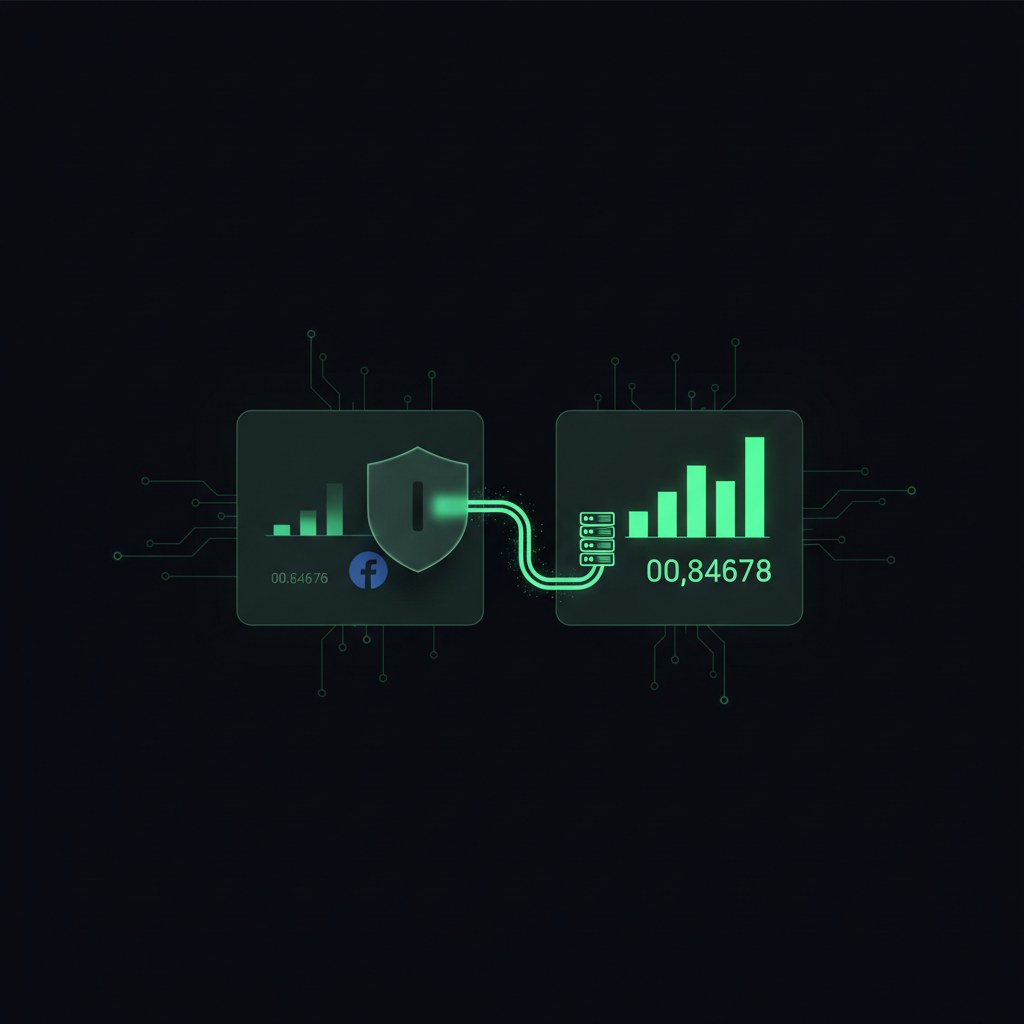 Facebook Ads reported half the Purchases Stripe actually charged — AI added server-side CAPI tracking to close the gap