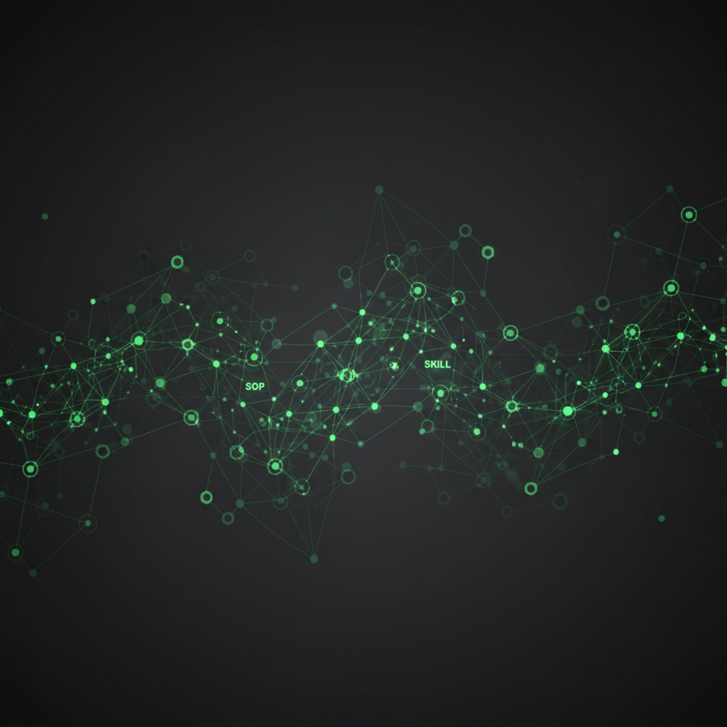 AI Agent skill system with 34 custom SOPs — 7000 lines of workflow instructions