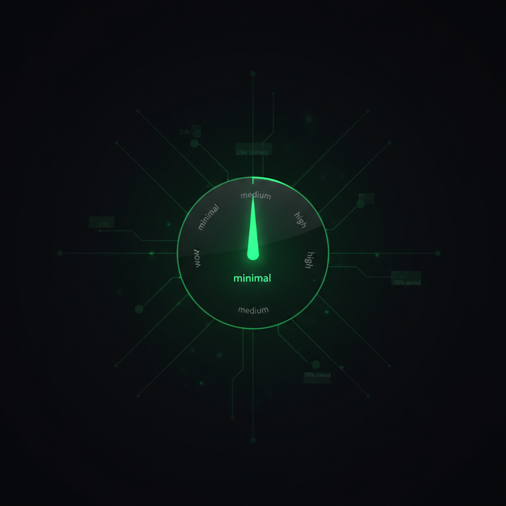 AI agent benchmarks Gemini 3 thinking levels — minimal, low, medium, high — and picks minimal as the new Loom default